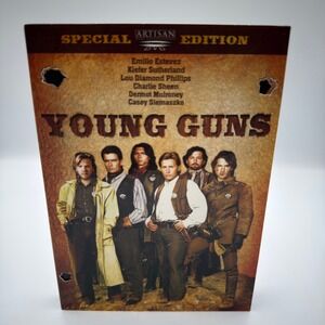Young Guns Special Edition DVD 2003 Artisan Emilio Estevez Kiefer Sutherland